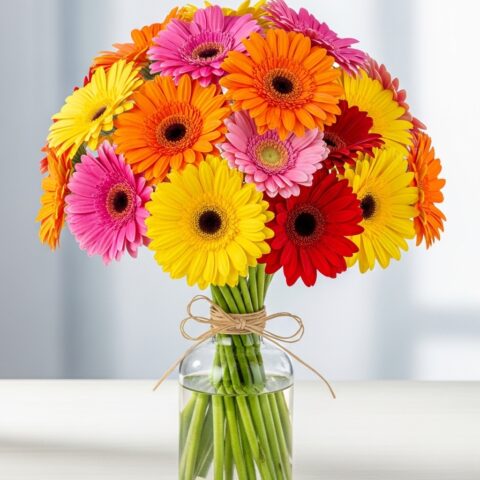 Lüks Gerbera Aranjman #016