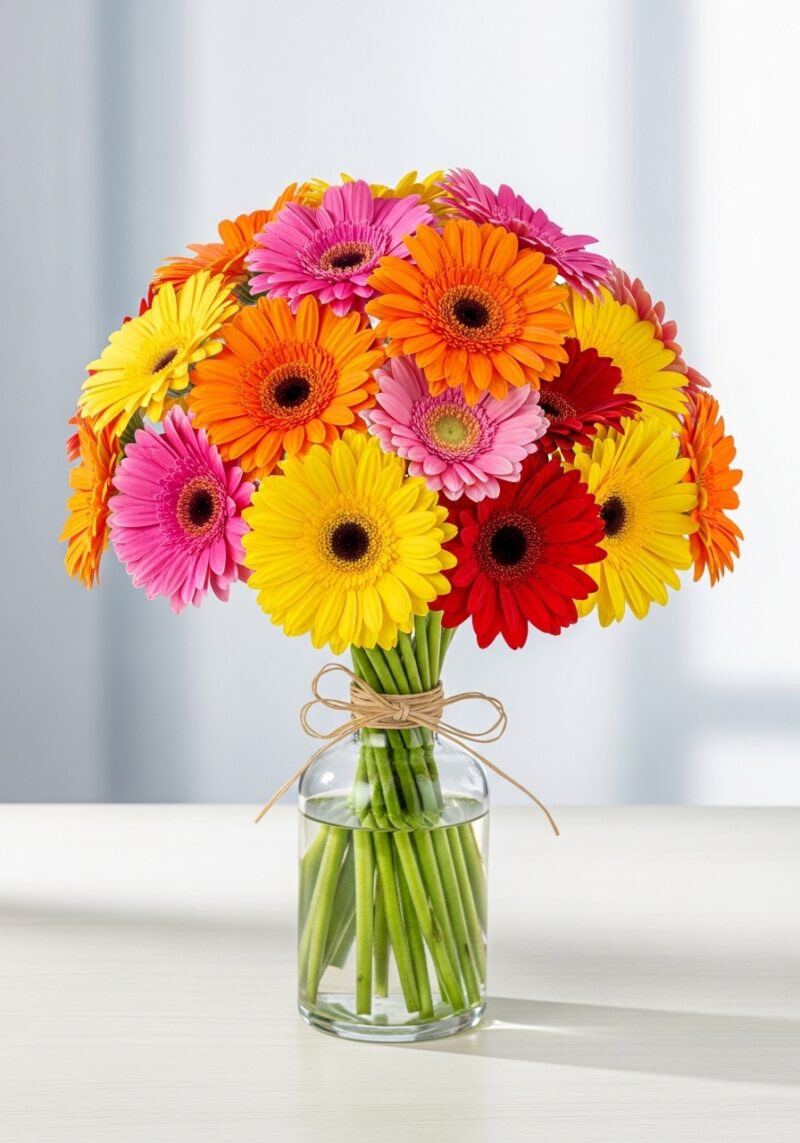 Lüks Gerbera Aranjman #016