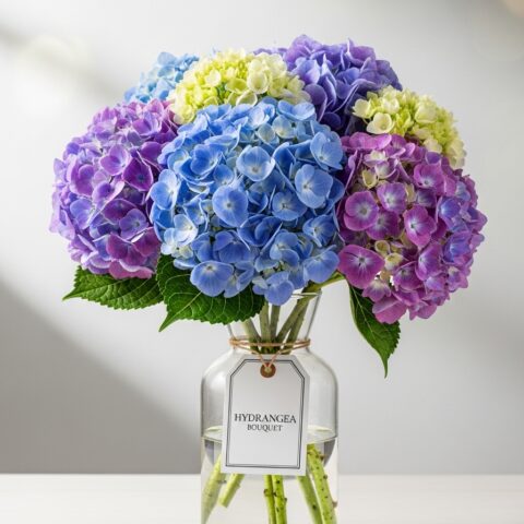 Romantik Ortanca Kompozisyonu #017