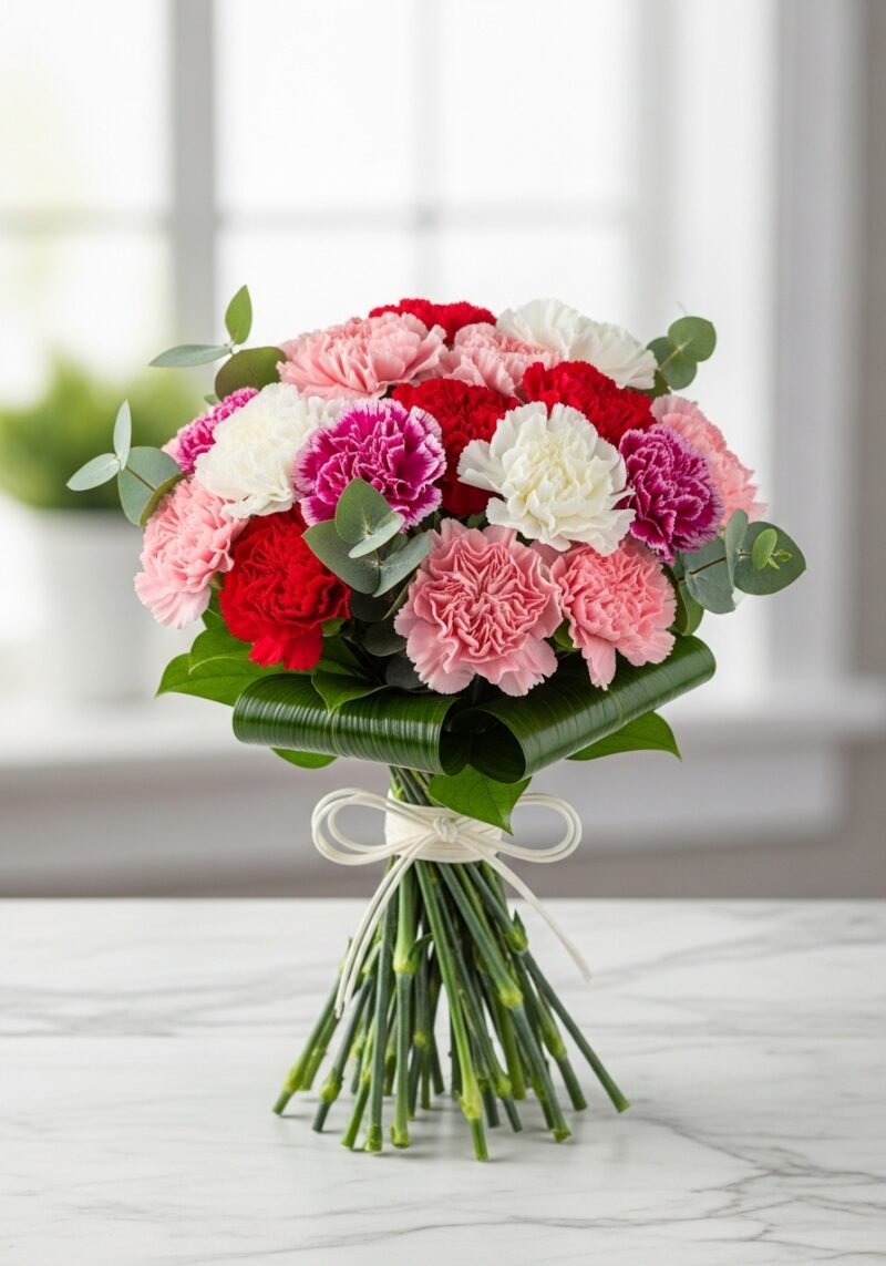 Lüks Karanfil Aranjman #018