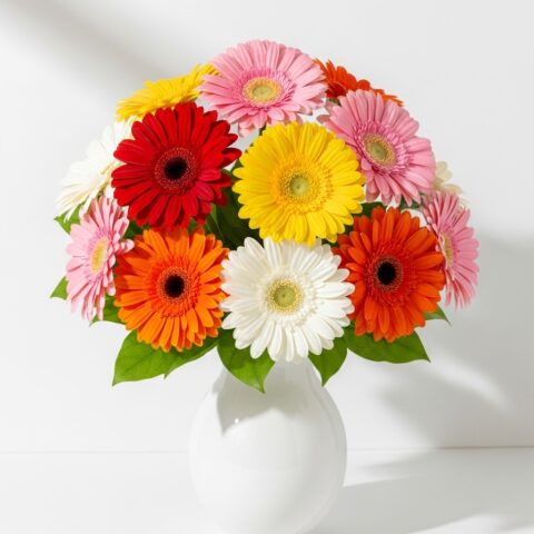 Zarif Gerbera Aranjmanı #018