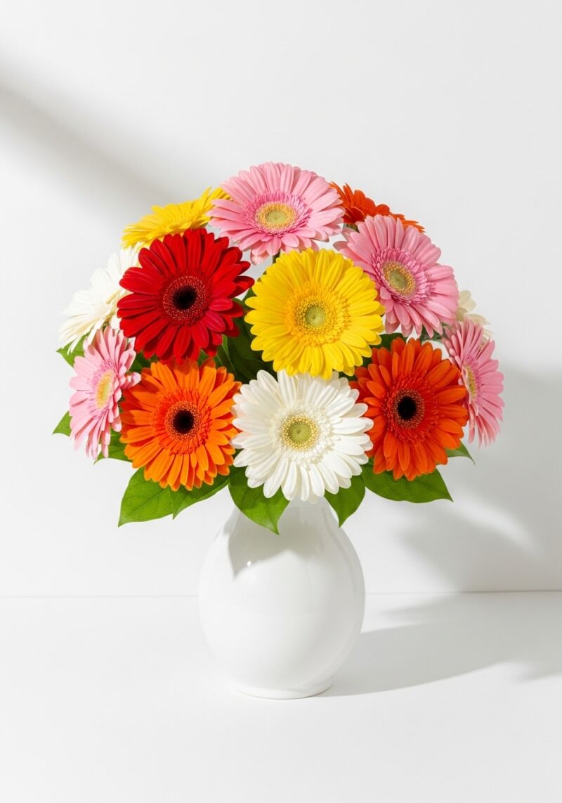 Zarif Gerbera Aranjmanı #018