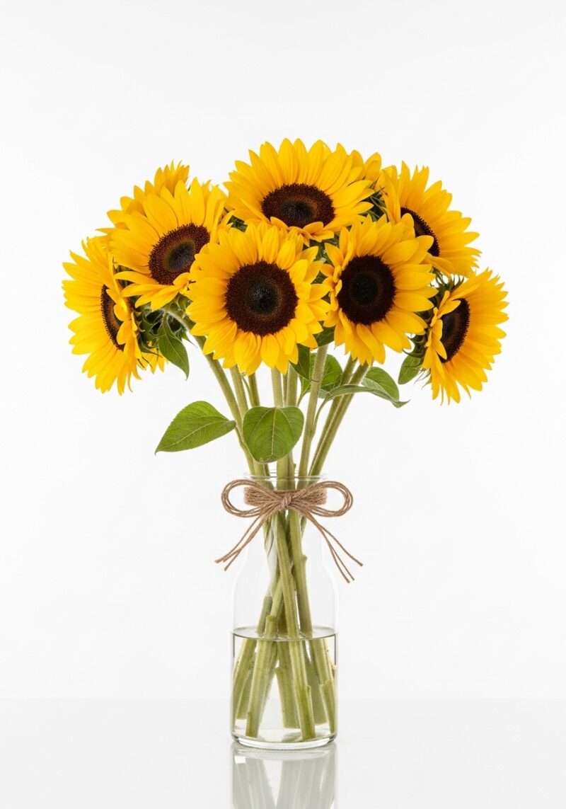 Premium Ayçiçeği Kompozisyonu #020