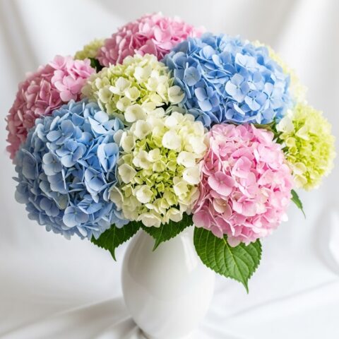 Ortanca Çiçek Tasarımı #020