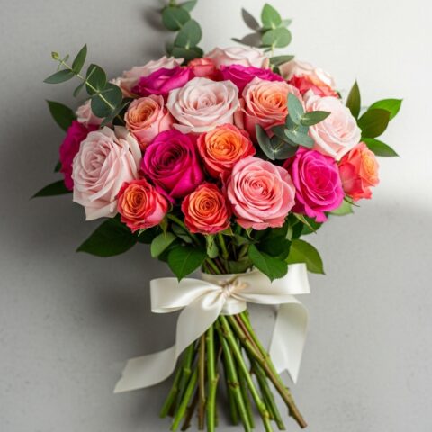 Pembe Gül Buketi #021