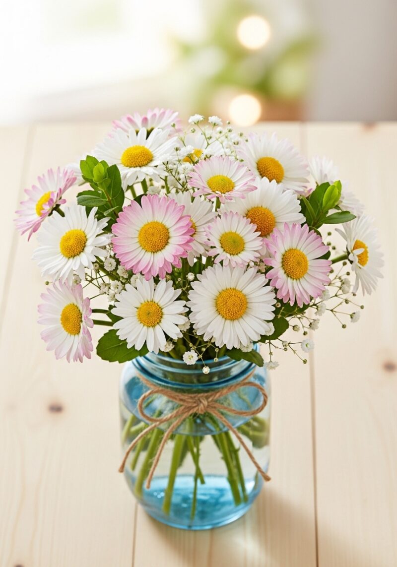 Zarif Papatya Buketi #022