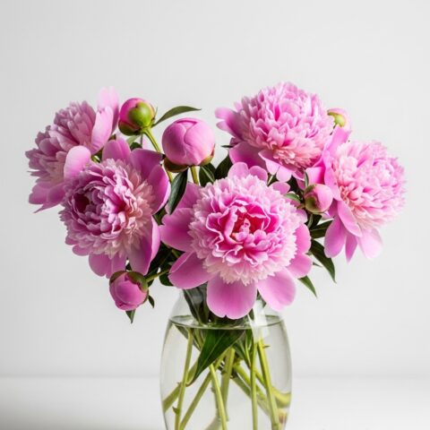 El Yapımı Şakayık Buketi #022