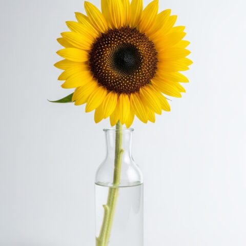 Zarif Ayçiçeği Buketi #023