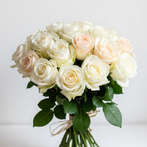 Beyaz Gül Buketi #023