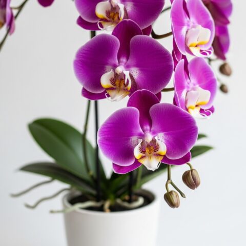 Zarif Orkide Kompozisyonu #023