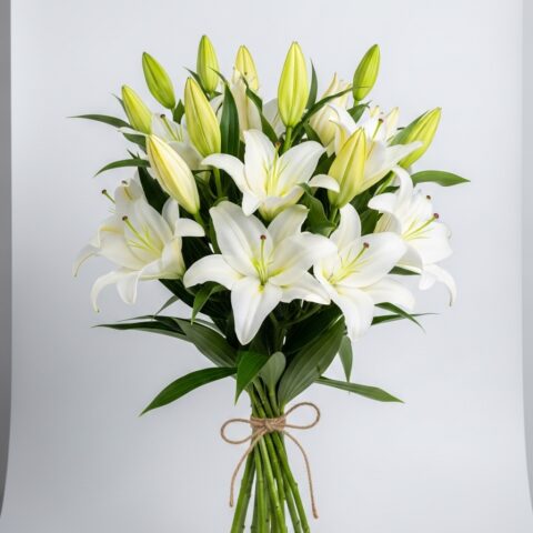 Klasik Zambak Buketi #024