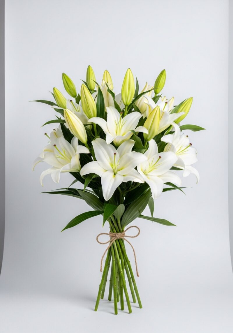 Klasik Zambak Buketi #024