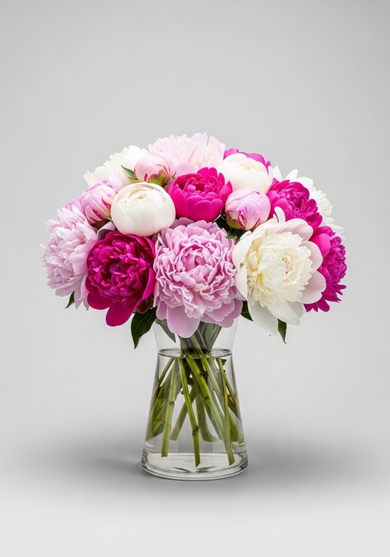 Klasik Şakayık Çiçek Tasarımı #025