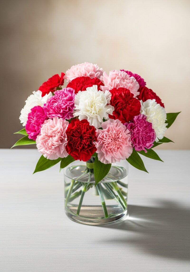 Karanfil Aranjmanı #026