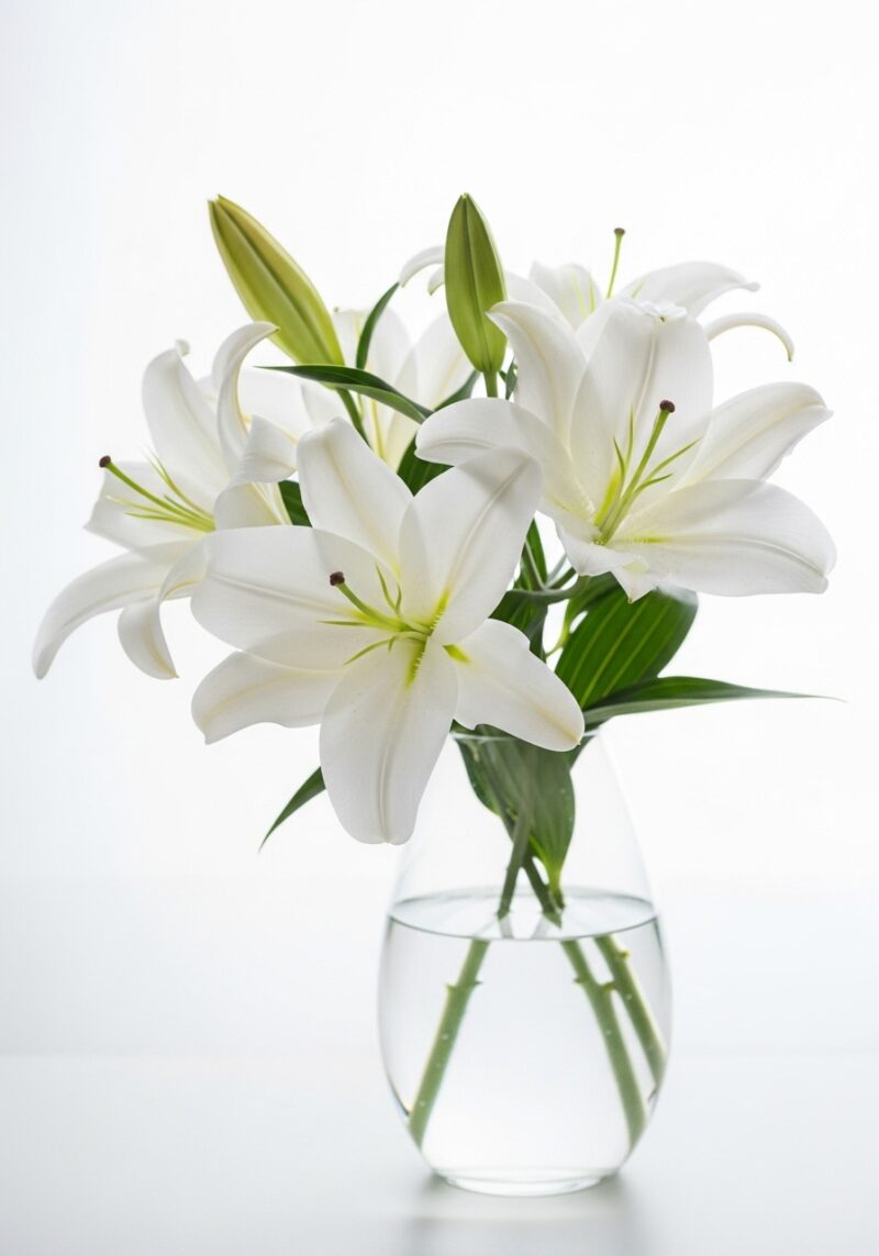 Klasik Zambak Buketi #026