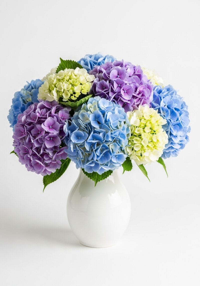 Zarif Ortanca Aranjmanı #027