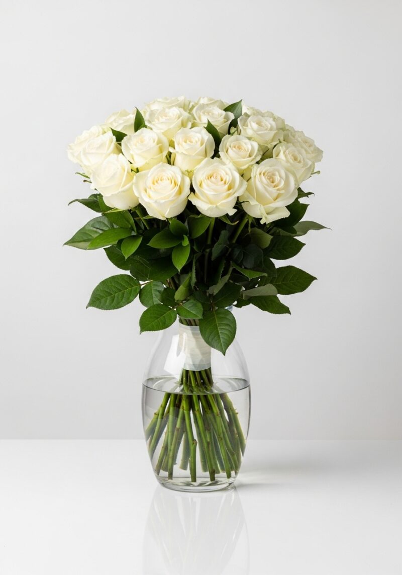 Beyaz Gül Buketi #027