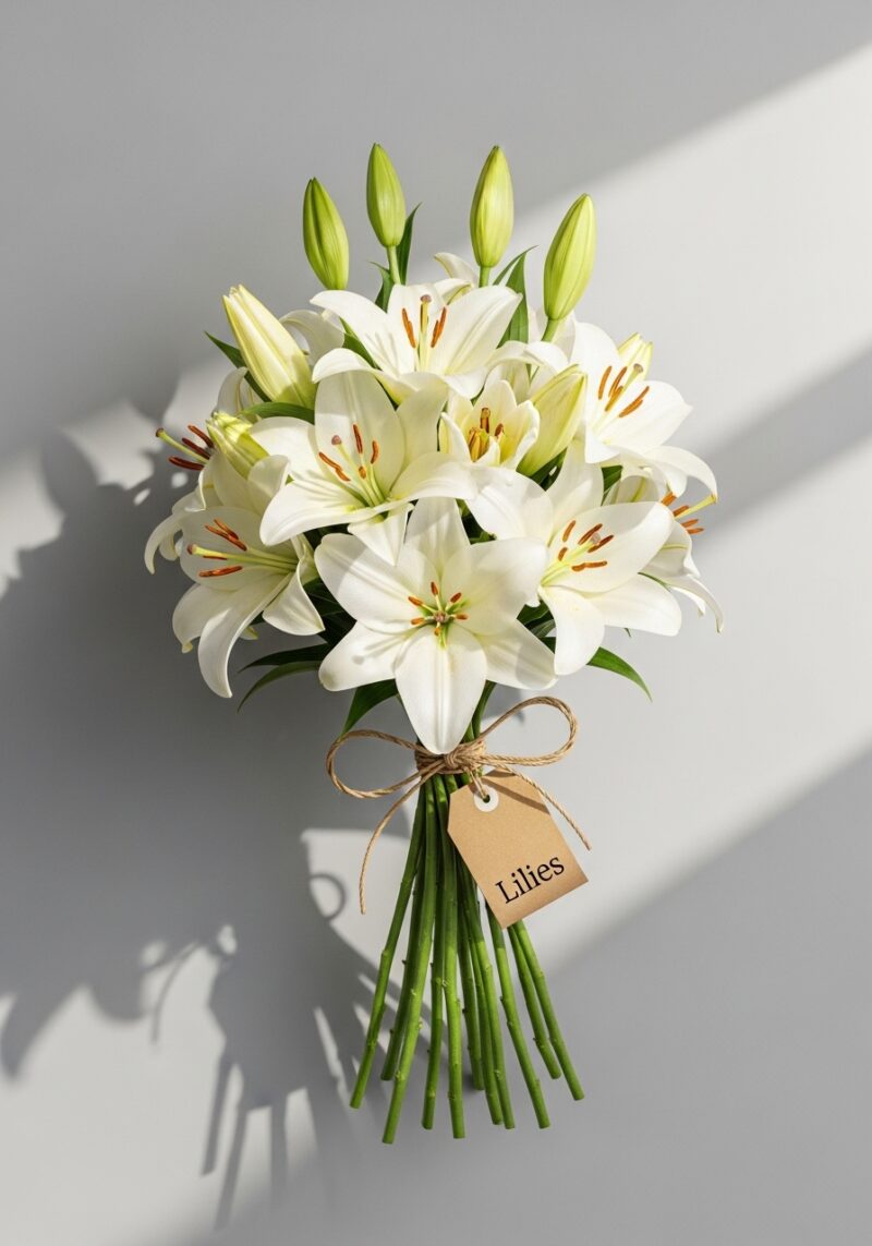 Zambak Kompozisyonu #030