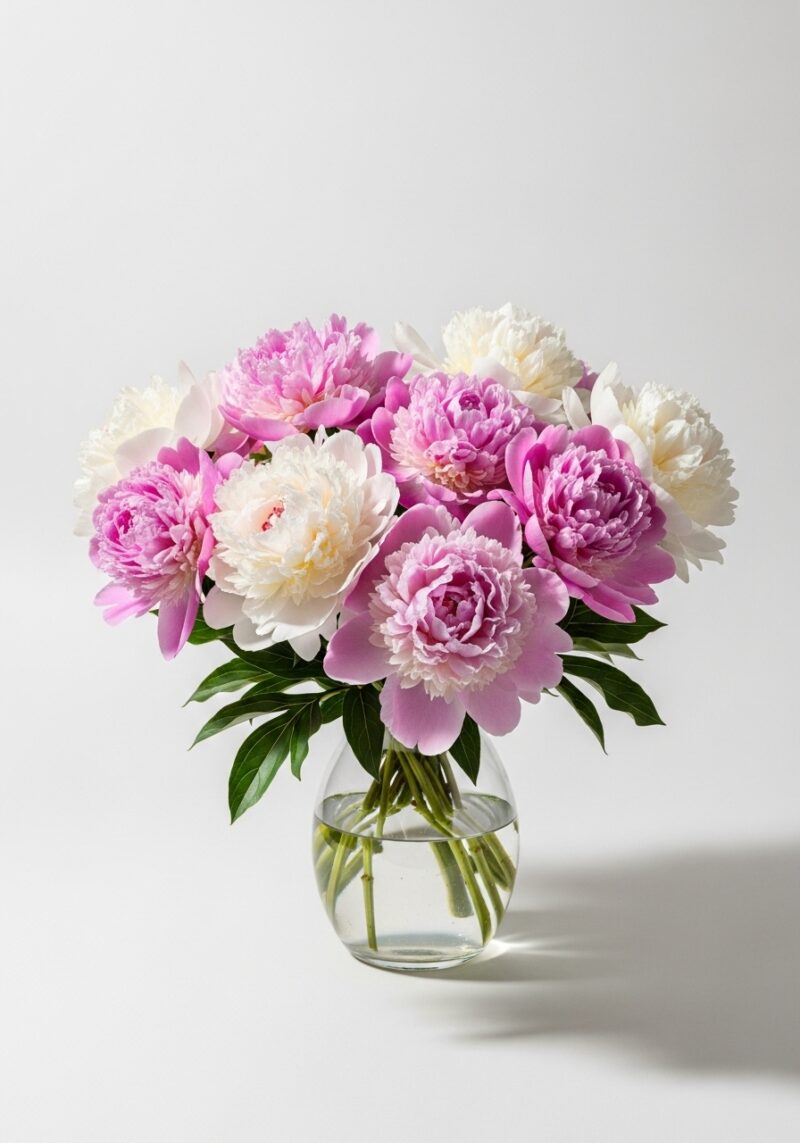 Romantik Şakayık Kompozisyonu #030