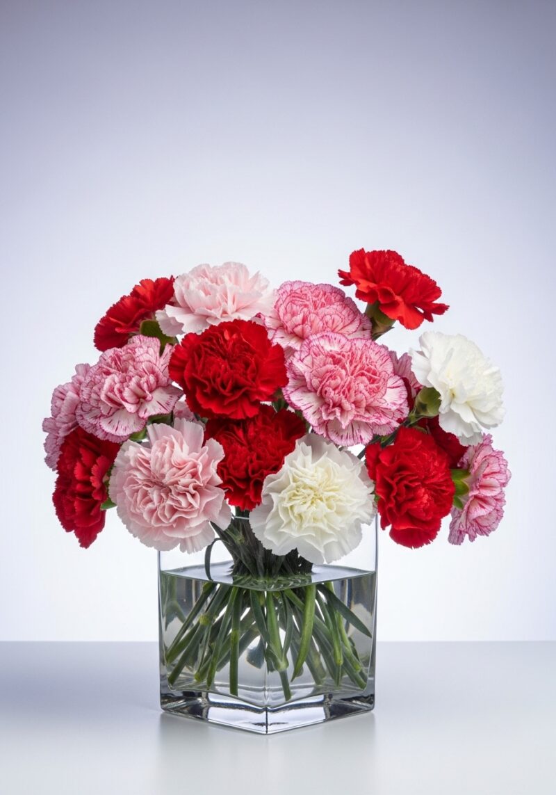 Klasik Karanfil Aranjman #032