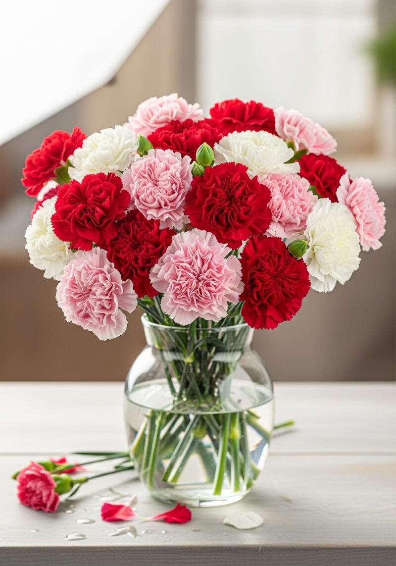 Zarif Karanfil Kompozisyonu #033