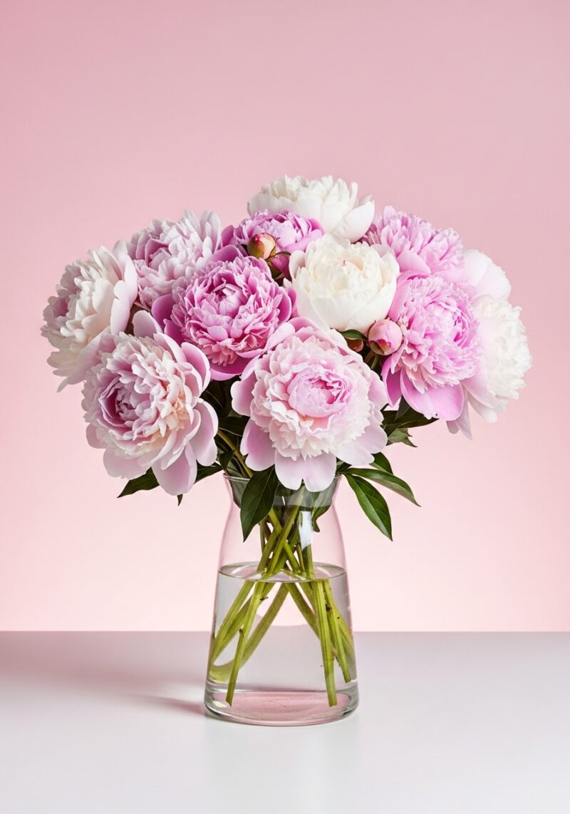 Klasik Şakayık Çiçek Tasarımı #034