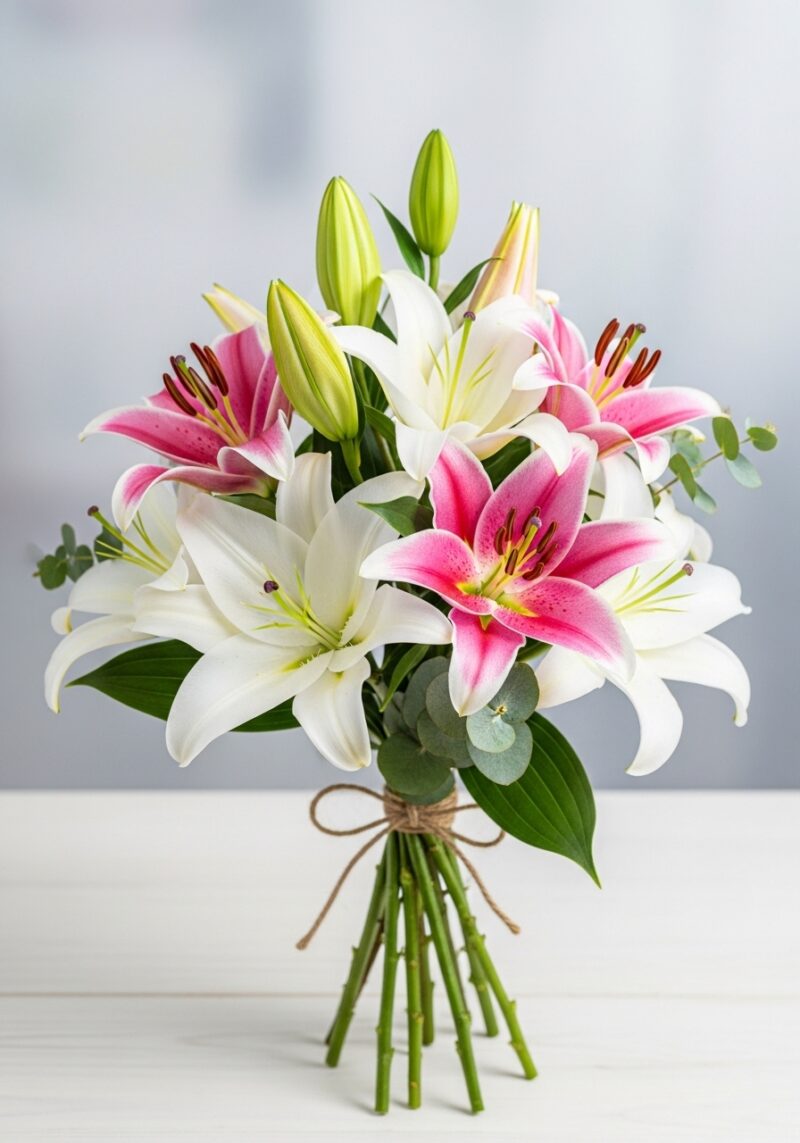 Zarif Zambak Buketi #041