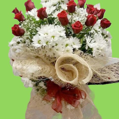 Papatya ve Gülün Muhteşem Uyumu